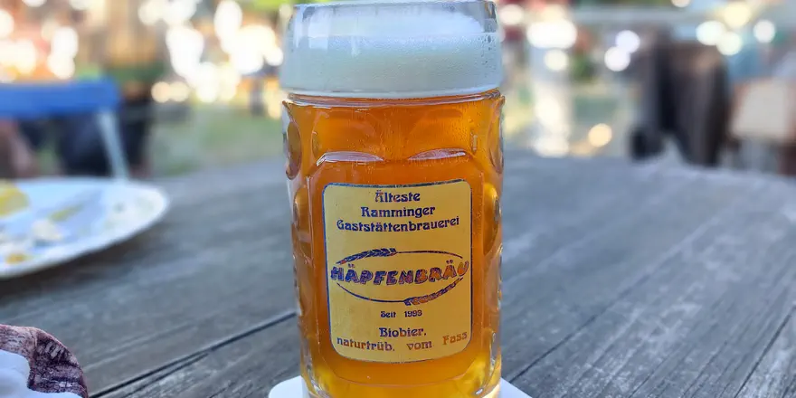 Häpfenbräu Biergarten Rammingen